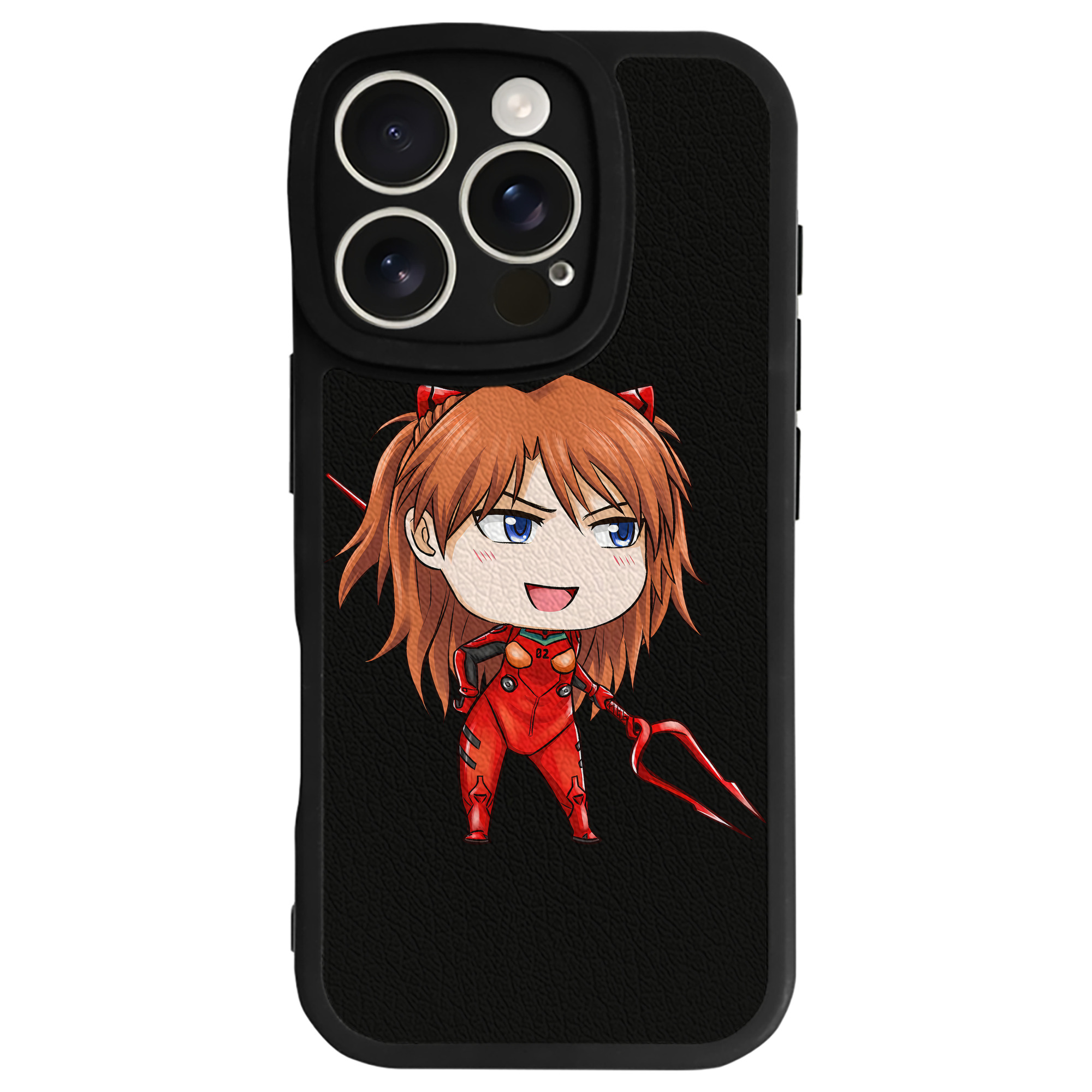 （画像用） EVA 新世紀エヴァンゲリオン 【iPhone 16シリーズ対応】シリコンスマホケース（レザー調） 材質：シリコン